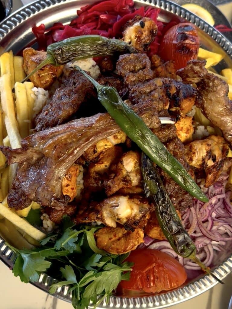Foto van grillgerechten bij Liva Restaurant
